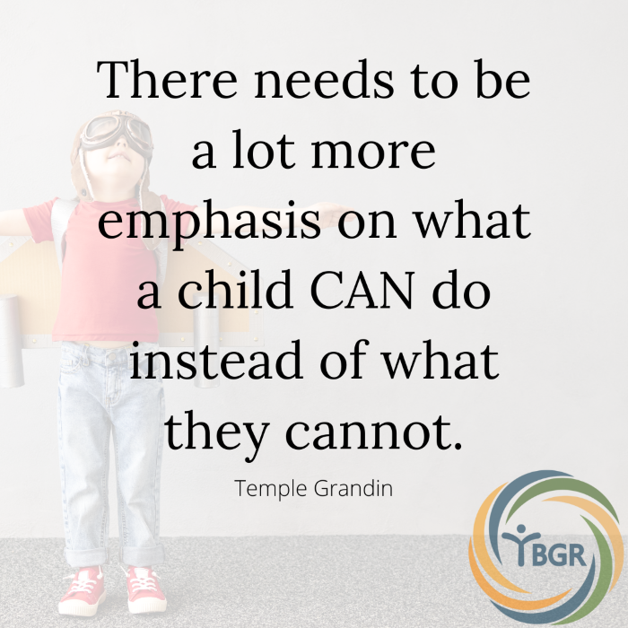 Quote 2 - Focus on what kids can do