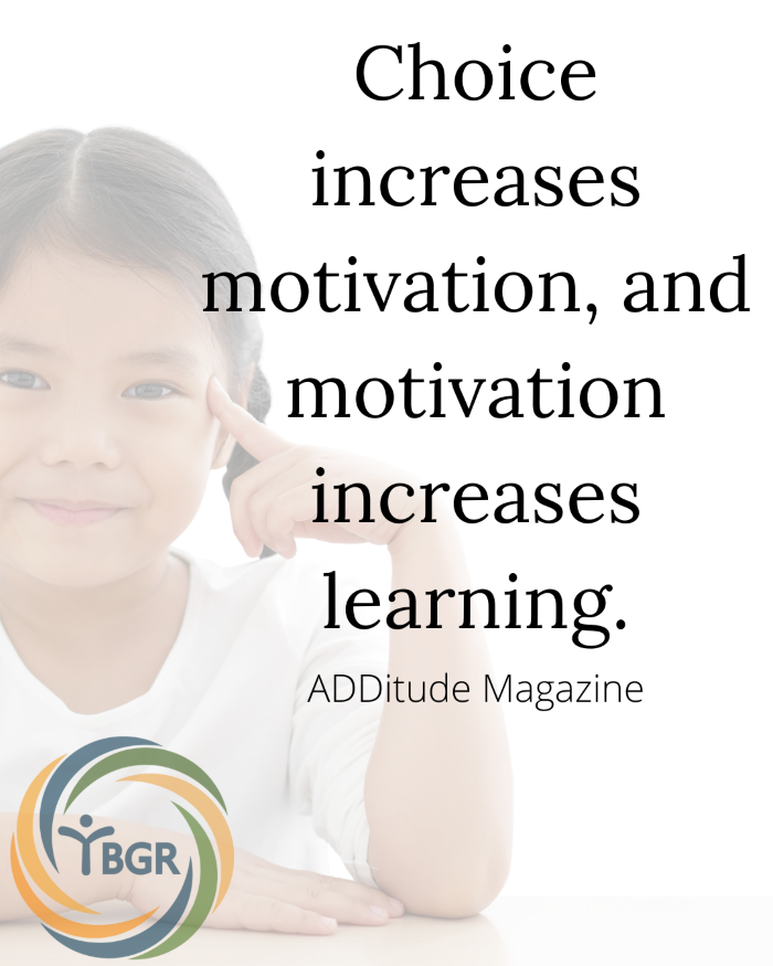 Quote 12 - Choice increases motivation