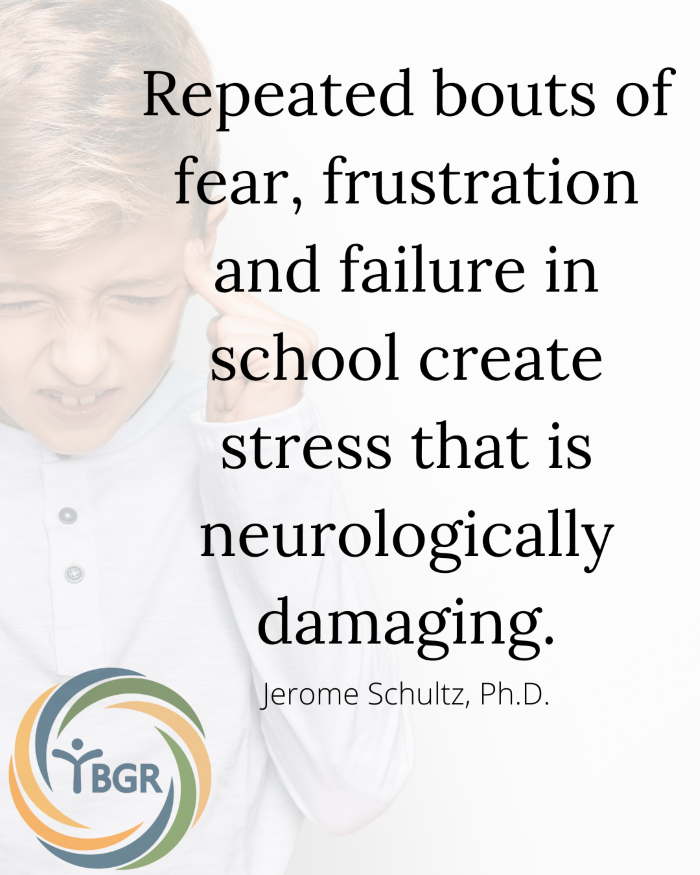Quote 5 - Repeated bouts of fear, frustration and failure