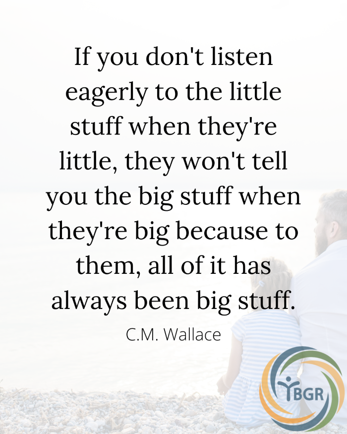 Quote 5 - If you don't listen eagerly to the little stuff