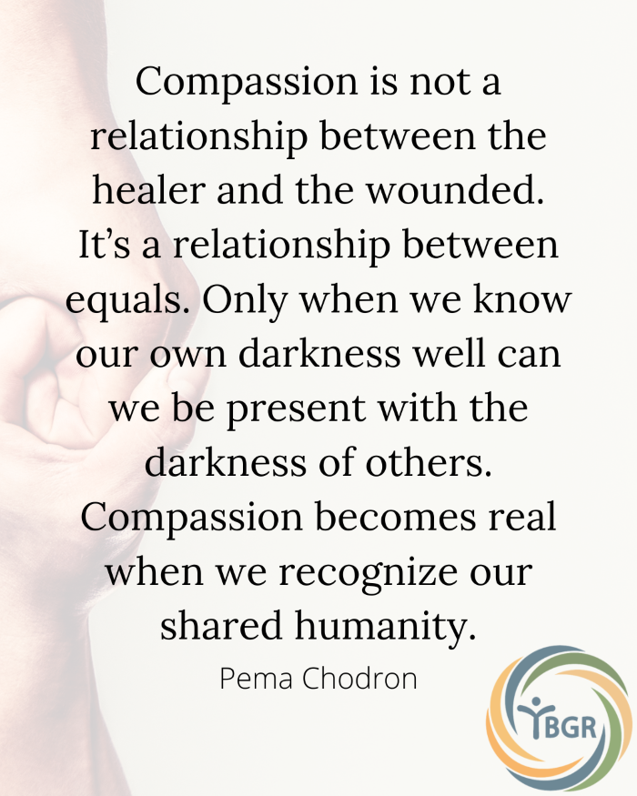 Quote 10 - compassion becomes real when we recognize